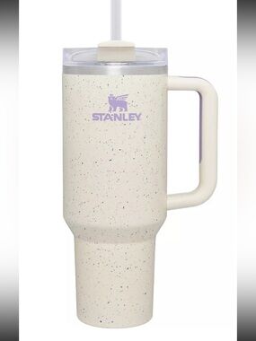LIMITED EDITION Stanley 40 oz Speckled Lavender Cream Quencher H2.0